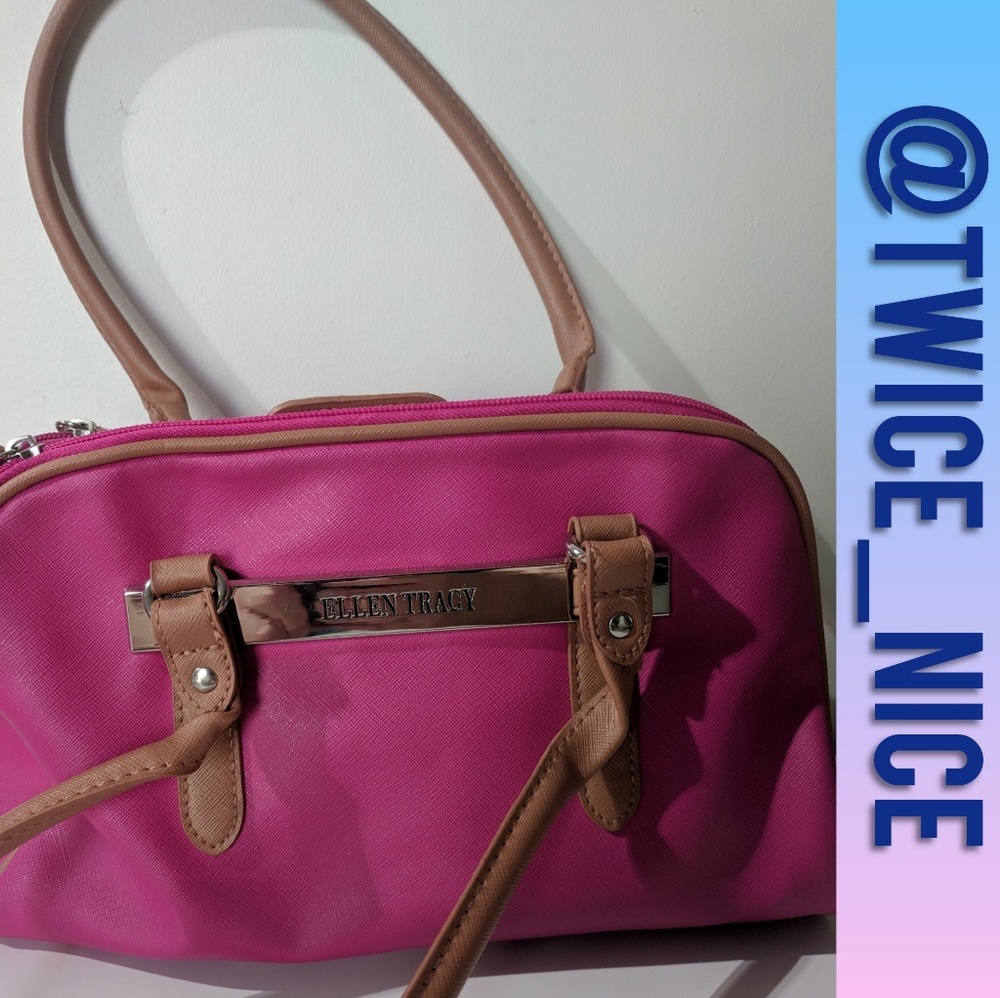Ellen Tracy Pink Handbag